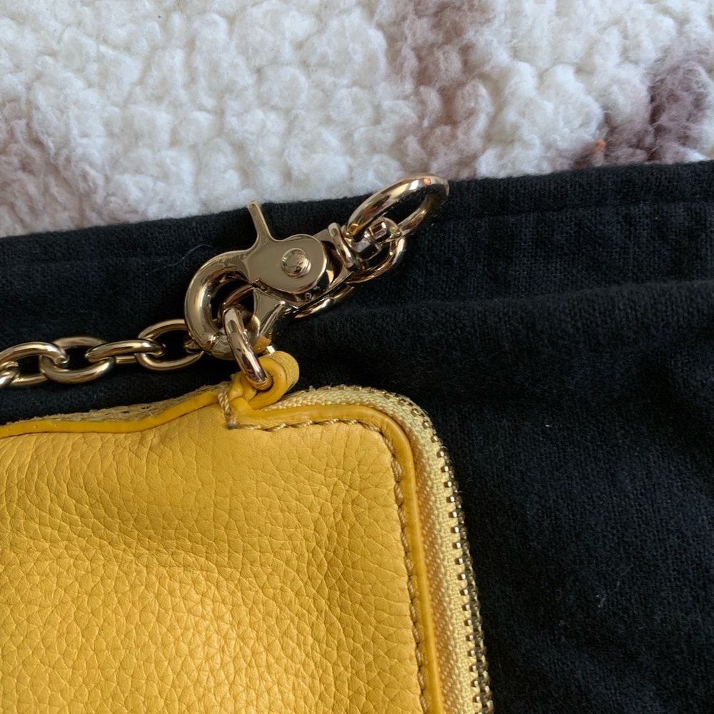 Nwot Botkier Yellow & Python Small Shoulder Bag W… - image 6